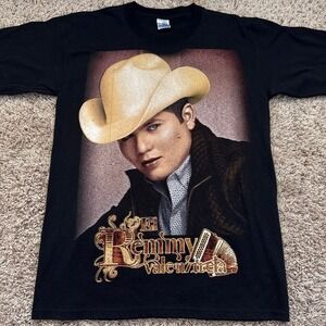Remmy Valenzuela Graphic T-Shirt Mens Black Double Sided Concert Tee Med Large